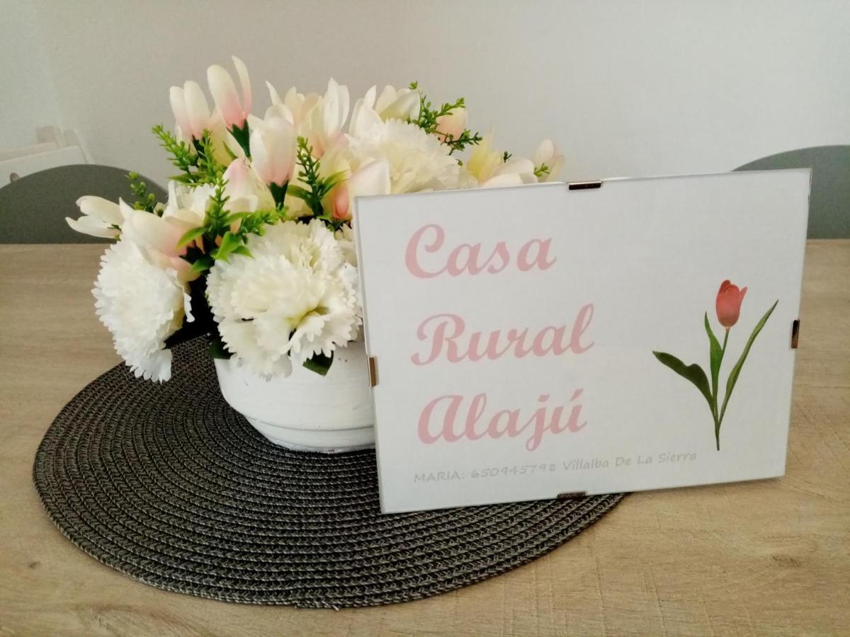 Casa Rural Alaju Villalba de la Sierra Eksteriør bilde